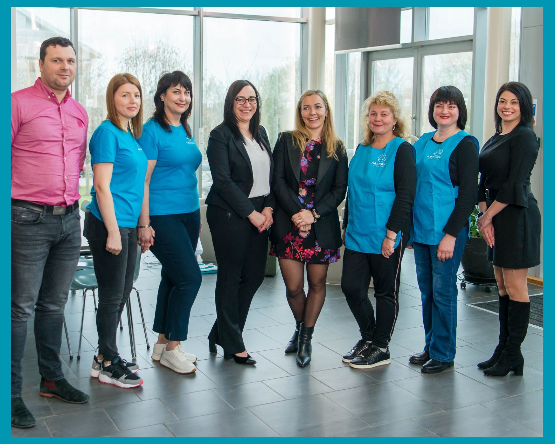 Archway Facilities cleaning team