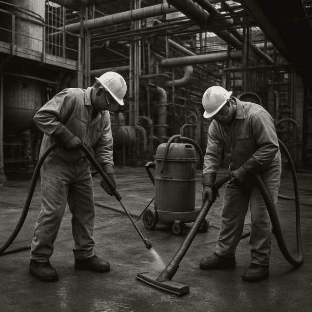 intense Industrial cleaning 