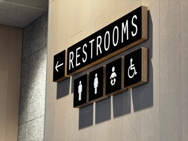 A restroom needs data-driven cleaning always since they are high touch point areas 